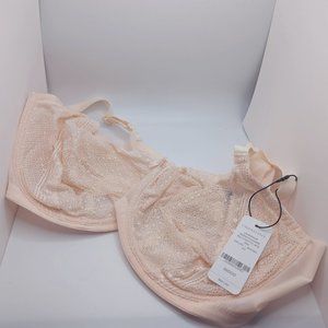 Understance Sierra FlexWire Balconette Lace Bra, size 38DDD